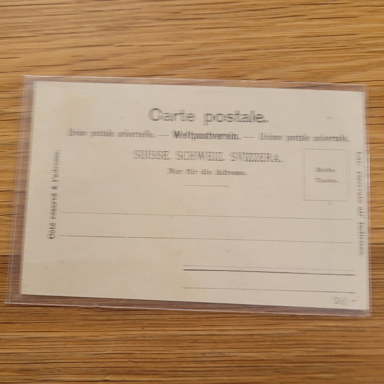 Ansichtskarten: Postkarte Schlittenpost – Gebraucht aus Biel/Bienne von Destockweb 1
