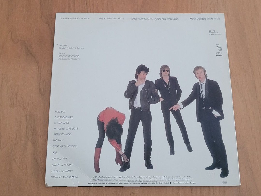 Dischi in vinile: LP The Pretenders – Usato da Martigny venduto da MZ-67 1