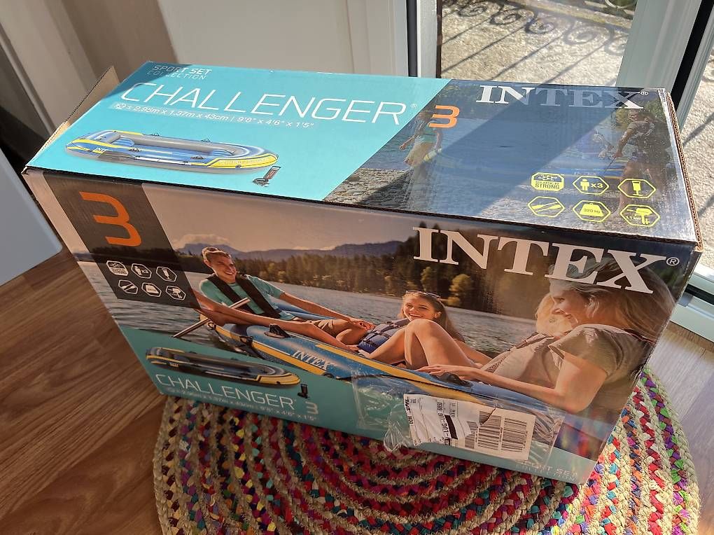 Boote: Intex-Challenger 3 Boot – Gebraucht aus Avegno von CaVal13