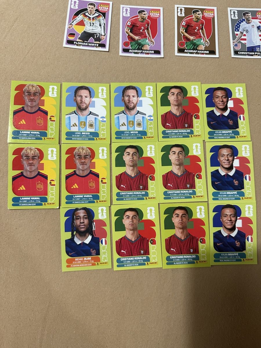 Panini Carte collezionabili: Panini/Extra/Ronaldo/Messi/Mbappe/Haaland – Nuovo (secondo la descrizione) da Uster venduto da Haki.vhc 2