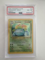 Pokémon Karte Bisaflor Base II Holo PSA 8 zertifiziert