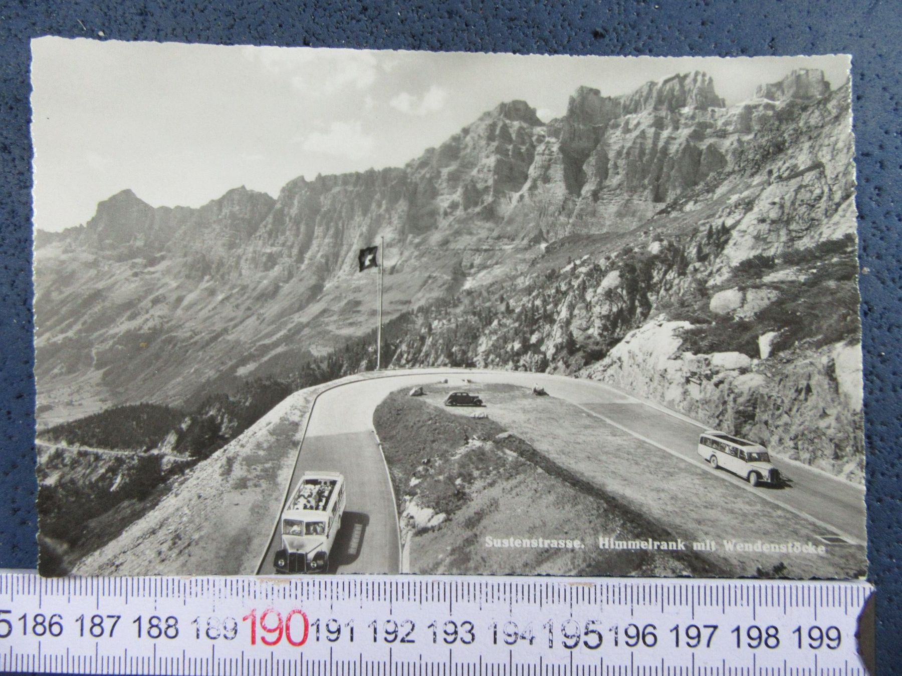 Cartoline postali: SUSTENSTRASSE HIMMELSRANK 2 SAURER POSTAUTO OLDTIMER URI AK – Usato da Ettingen venduto da Hausi4711