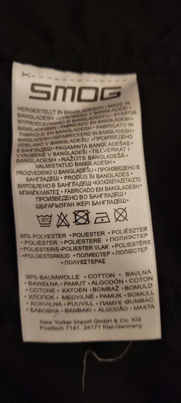 Camicie: Smog Hemd Schwarz Grösse M Slim Fit – Usato da Adlikon b.Regensdf venduto da ChriZ86 7