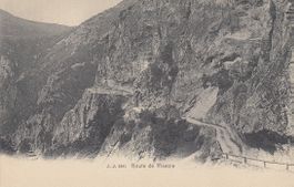 Vissoie  VS  -    Route de VISSOIE       ca. 1900