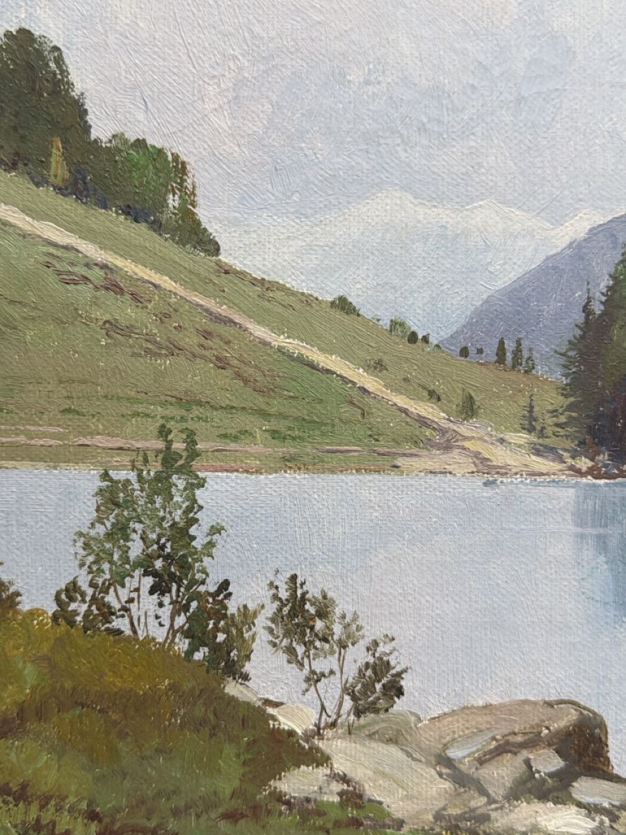 Gemälde: Humbert Heusser , Gemälde, Säntisgebiet. – Gebraucht aus Biberist von Momo33 2