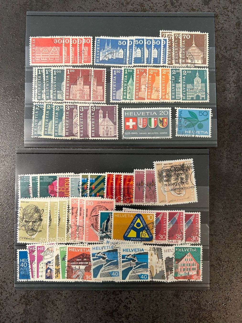 Tutti i francobolli: Kleines Lot div. Schweizer Briefmarken (1) – Usato da Reinach AG venduto da Polarstern1 1