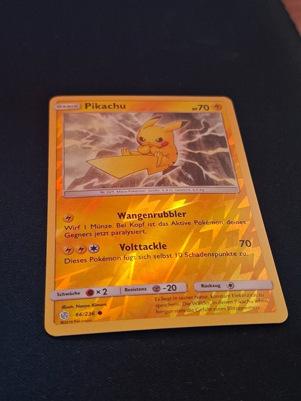 Pokémon Carte collezionabili: Pokemon Pikachu Reverse 66/236 Cosmic Eclipse – Nuovo (secondo la descrizione) da Gammen venduto da Karbax 1