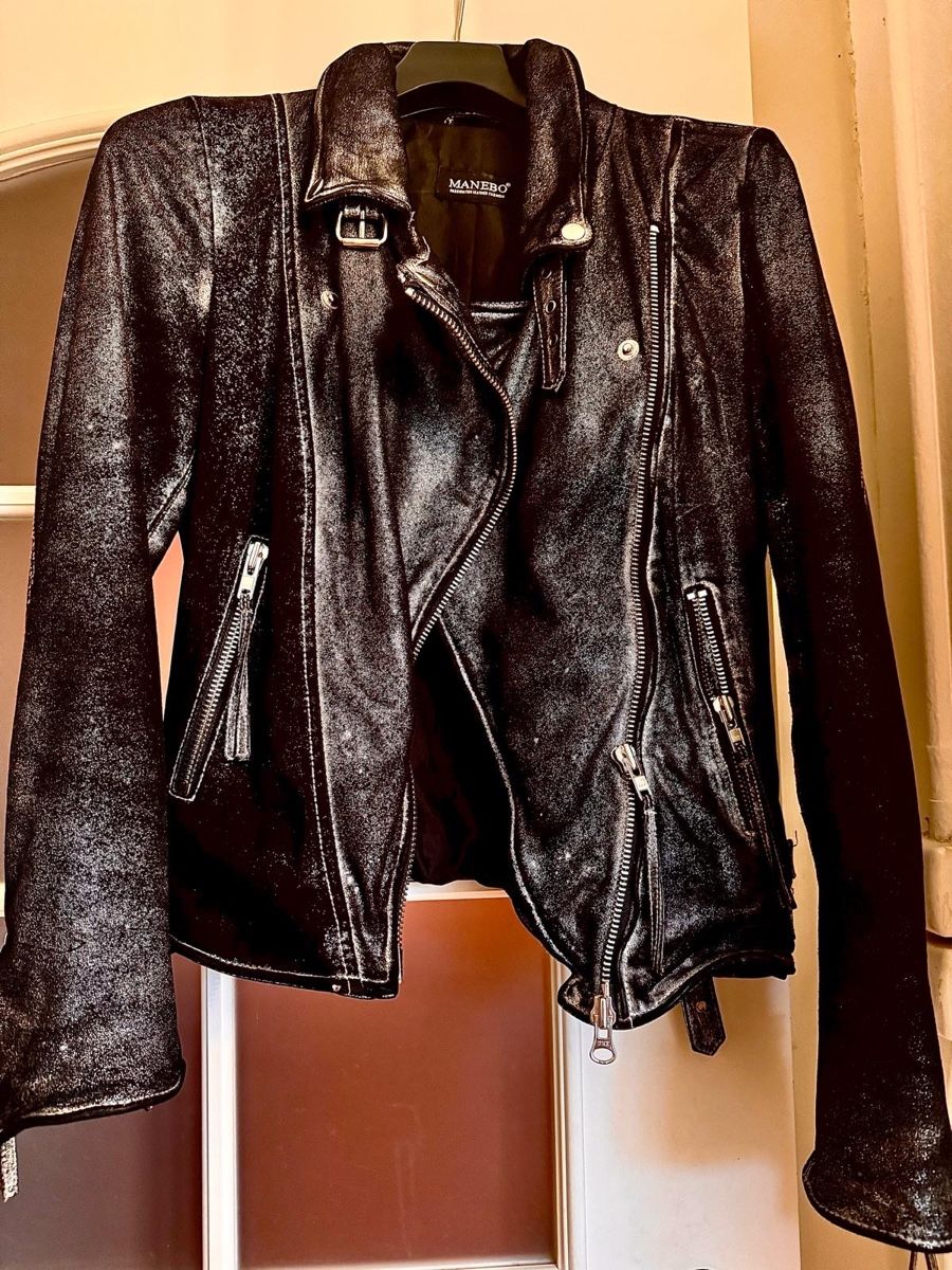 Manebo Jacken: Manebo Leather Jacket, Size 36, Excellent Condition! – Gebraucht aus Kilchberg ZH von Suisse500