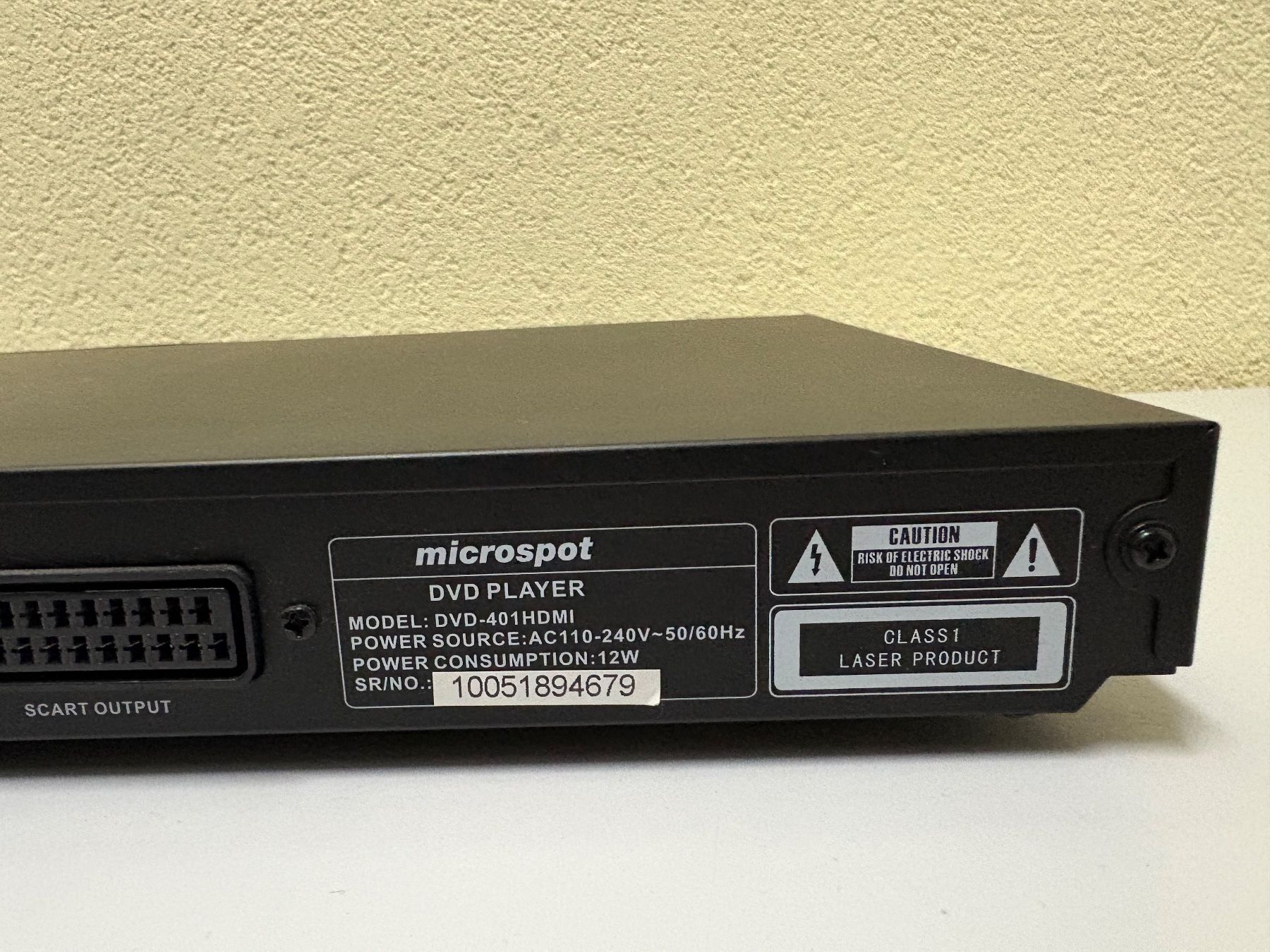 Microspot Sistemi audio & multimediali: DVD Player 401-HDMI microspot – Usato da Basel venduto da tif_m2h6 5