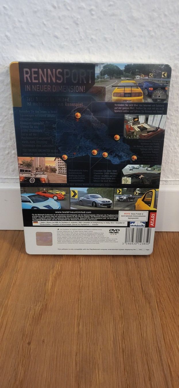 Sony Giochi: PS2 - Test Drive Unlimited Steelbook – Usato da Münsingen venduto da Heroism2010 2