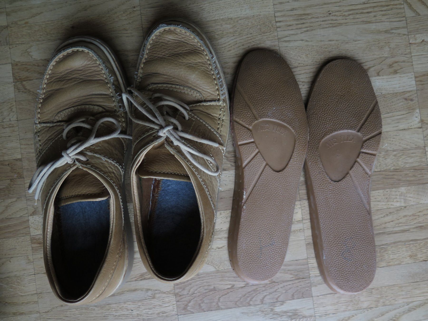 Scarpe da uomo: Sioux Leder hellbraun Schnürschuh Grösse 8 - 42 – Usato da Zwingen venduto da Tigertimmi 6