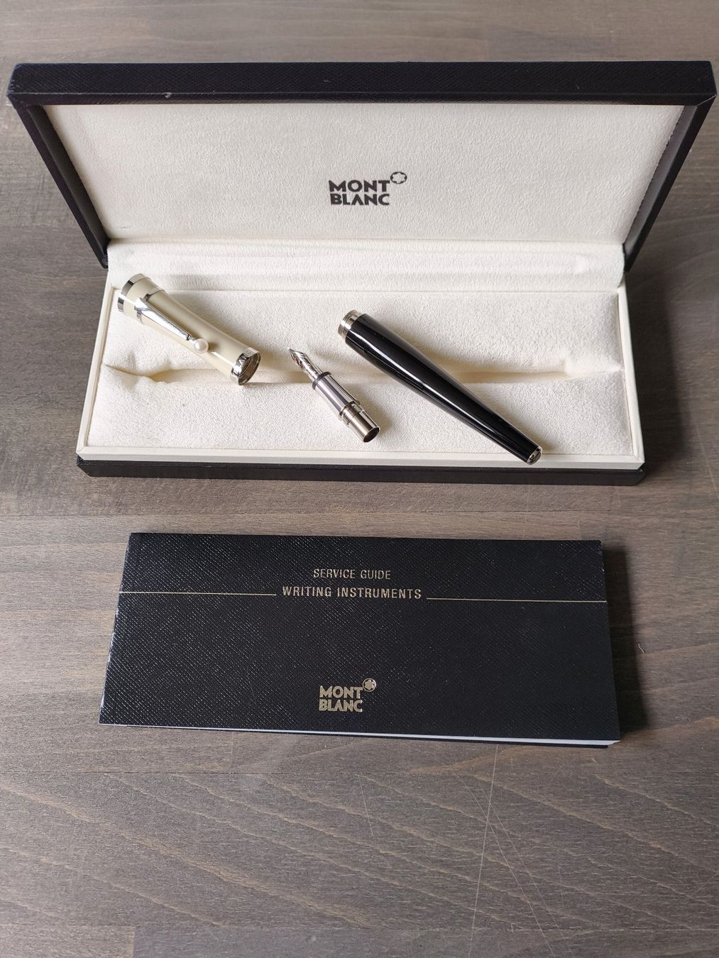 Montblanc Penna & Evidenziatori: Montblanc 'Greta Garbo' Füllfederhalter – Usato da Binningen venduto da -uffruume-