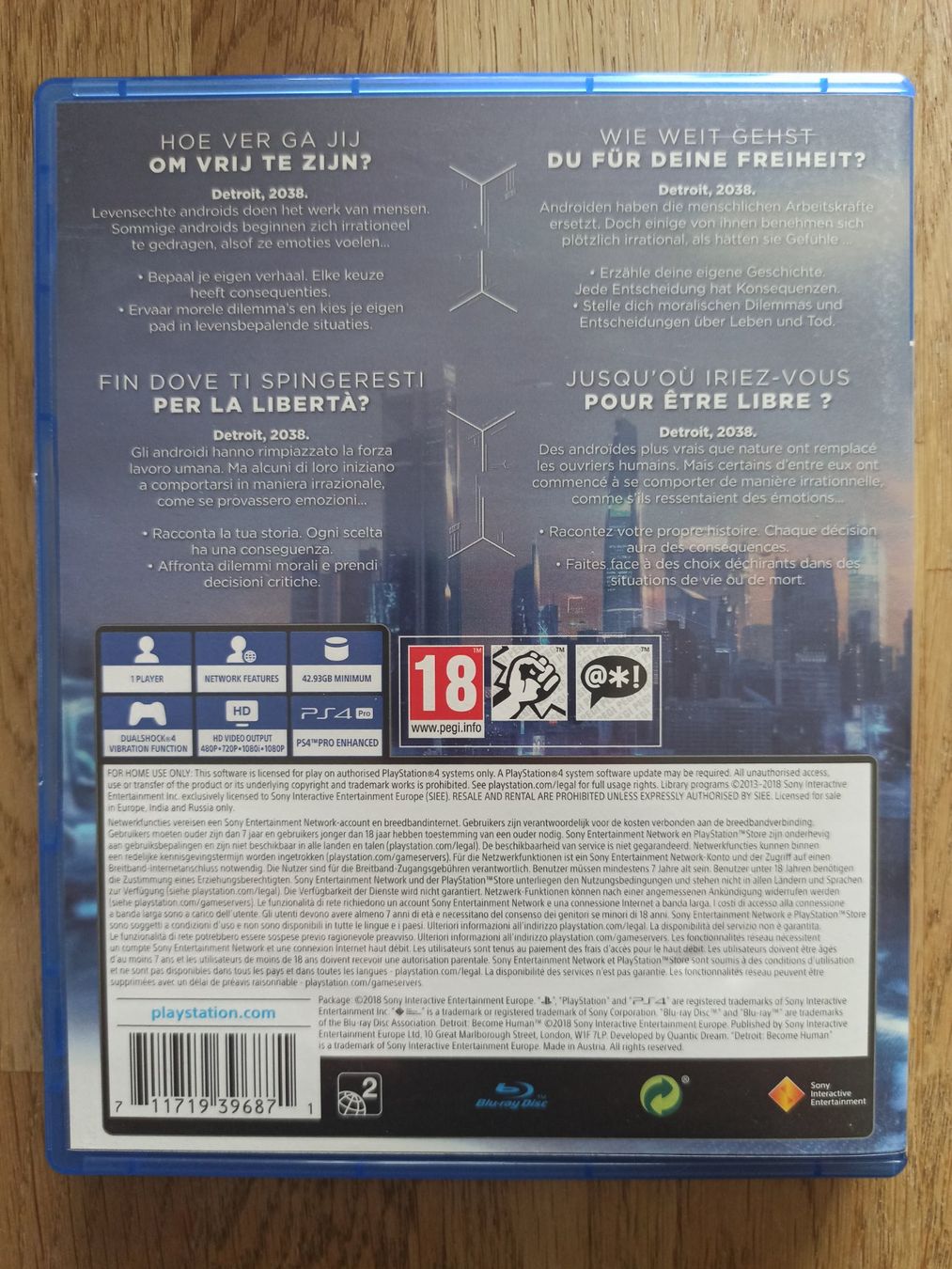 Jeux: Detroit Become Human PS4 / PS5 – D'occasion à Oberweningen par mar_87mx 1