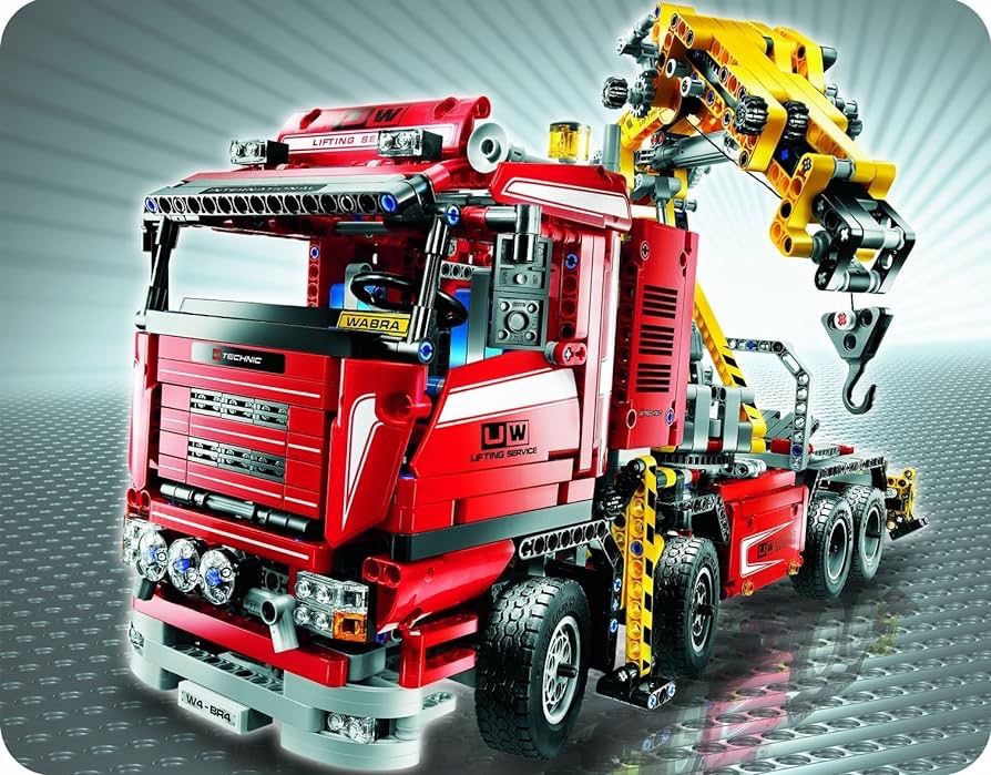 Lego Kit di costruzioni: Lego Technic 8258 lkw mit kran – Usato da Airolo venduto da Bagaion99