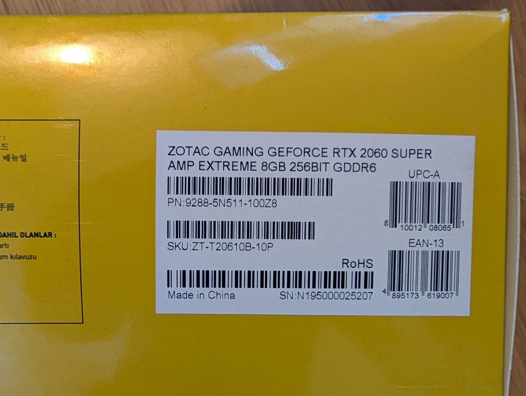 Nvidia Schede grafiche: Zotac RTX 2060 Super 8GB – Usato da Schleinikon venduto da Cylander5 2
