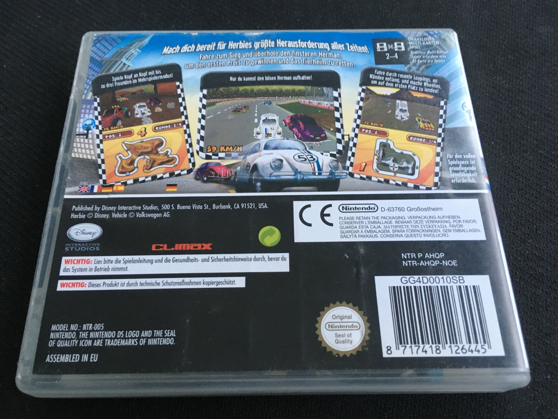 Nintendo Giochi: Herbie Rescue Rally - Nintendo DS – Usato da St.Gallen venduto da sjosjo 1