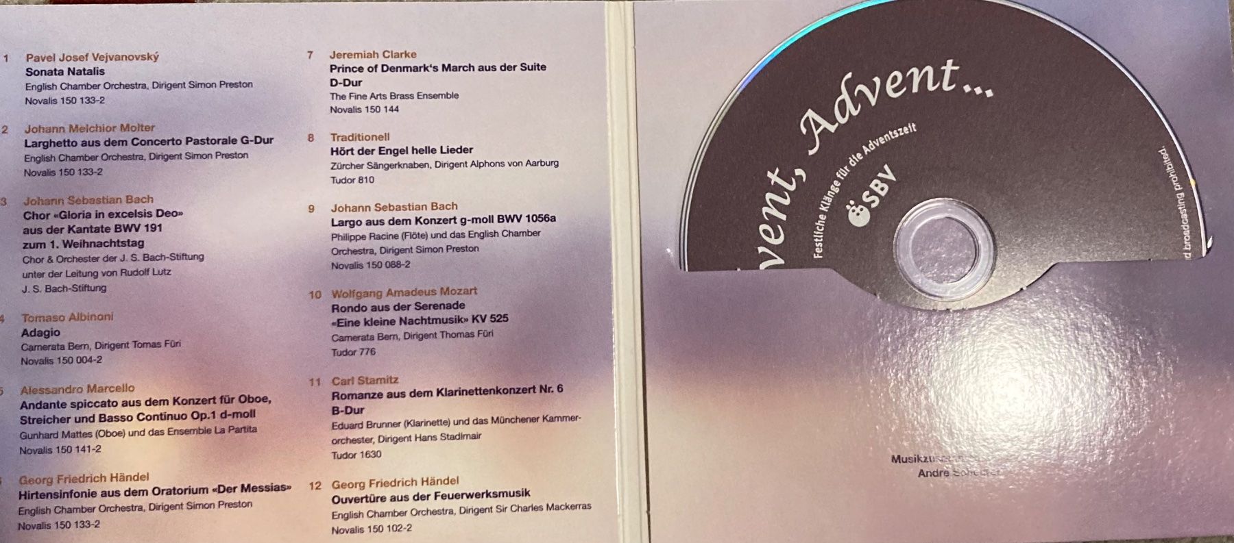 CD: Advent, advent – Usato da Horn venduto da enigma66 1