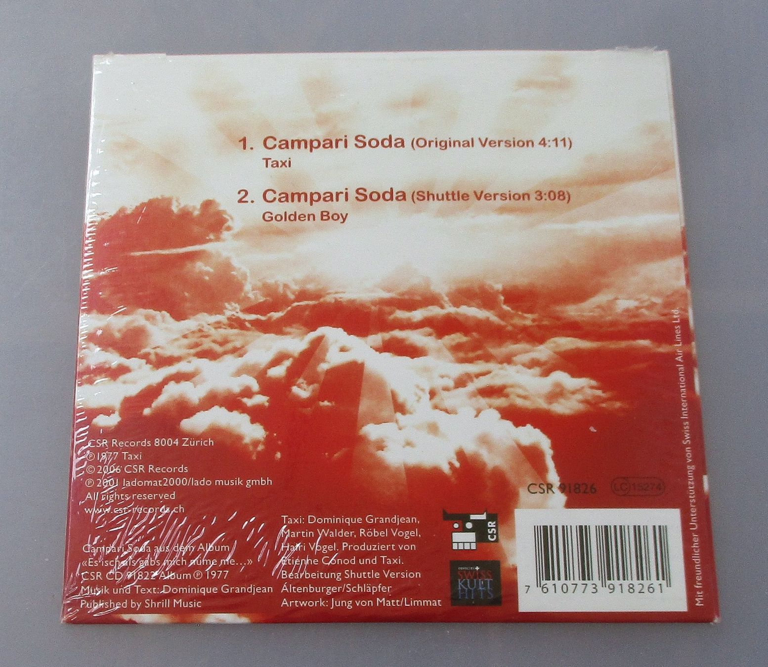 CD: TAXI - Campari Soda – Usato da Wattwil venduto da Muriel11 1