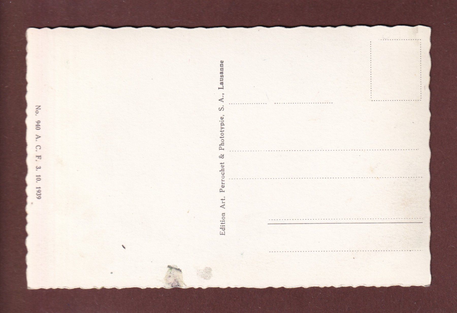 Cartoline postali: SAINT-BLAISE – Usato da Pully venduto da nicecards 1