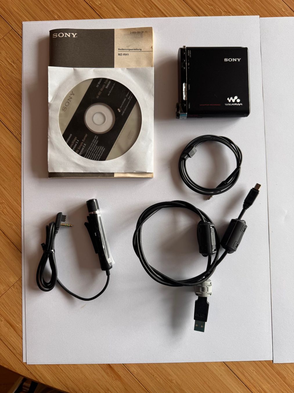 Sony Minidisc: Sony MD Spieler MZ-RH1 – Usato da Pfäffikon ZH venduto da Eweco61 3