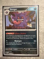 Pokémon Karte Gengar 050/088 Zustand neuwertig