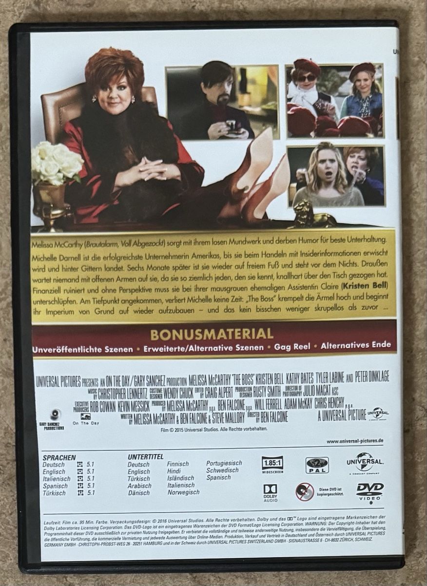 Tutti i DVDs: THE BOSS  – Nuovo (secondo la descrizione) da Dietikon venduto da AndreaSch01 1