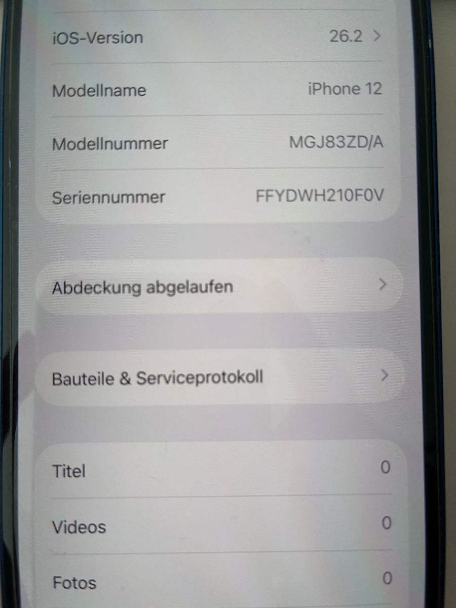 Apple Telefoni cellulari / Smartphones: iPhone 12 mit 64GB – Usato da Baar venduto da LeandroCarvalho 2