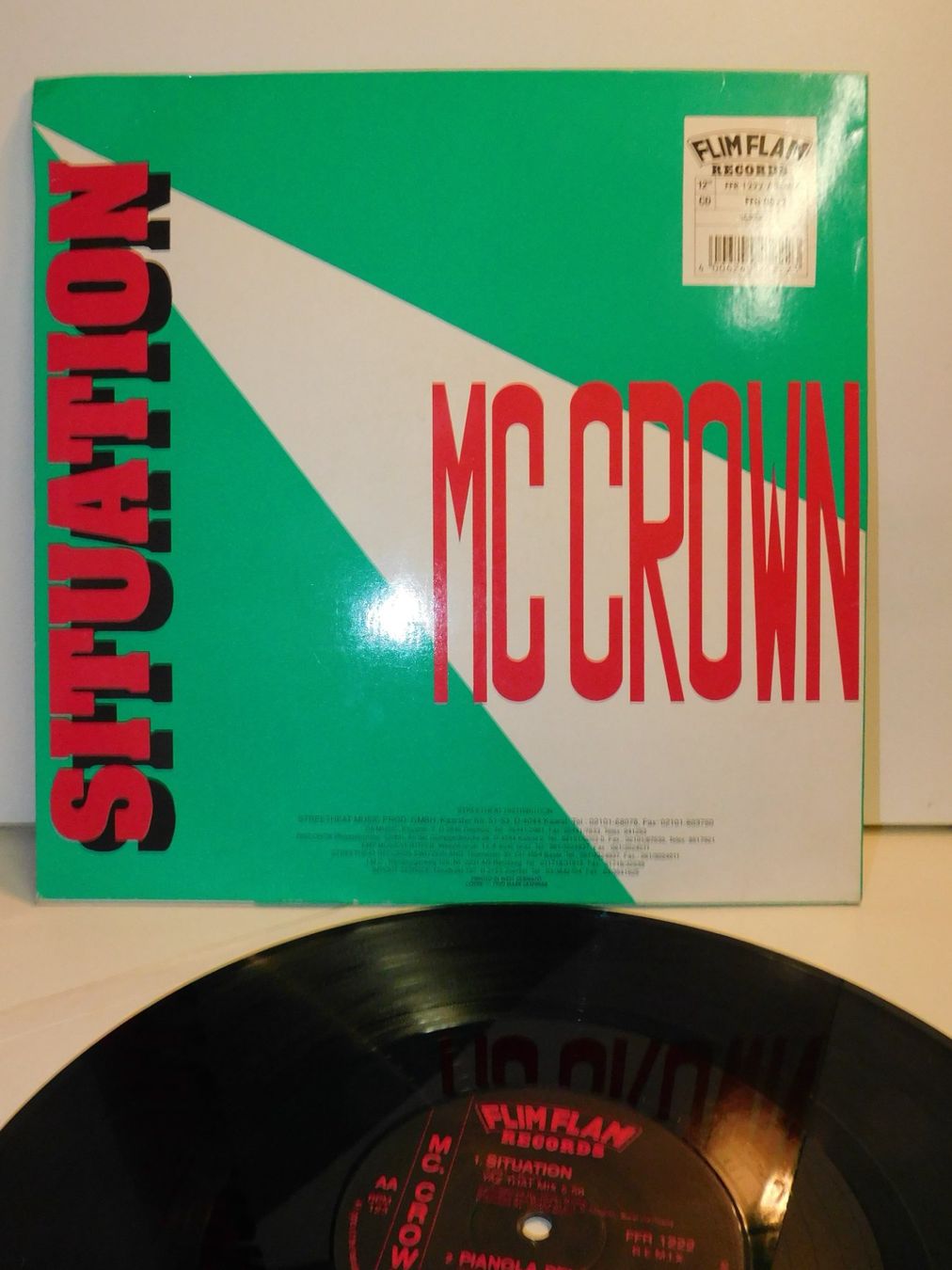 Schallplatten: Lp - MC CROWN n Featuring Guest Vocalist Rhythem System – Gebraucht aus Sursee von 76 4
