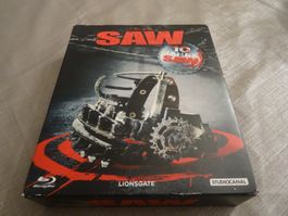 Saw - 7 Blu-rays - 10 Jahre Saw - TEIL 1 BIS 7