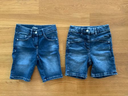 S.Oliver kurze slim Jeans für Mädchen Gr. 134