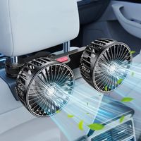 Autoventilator 360° ° 3-geschwindigkeit Auto Sitz Zurüc