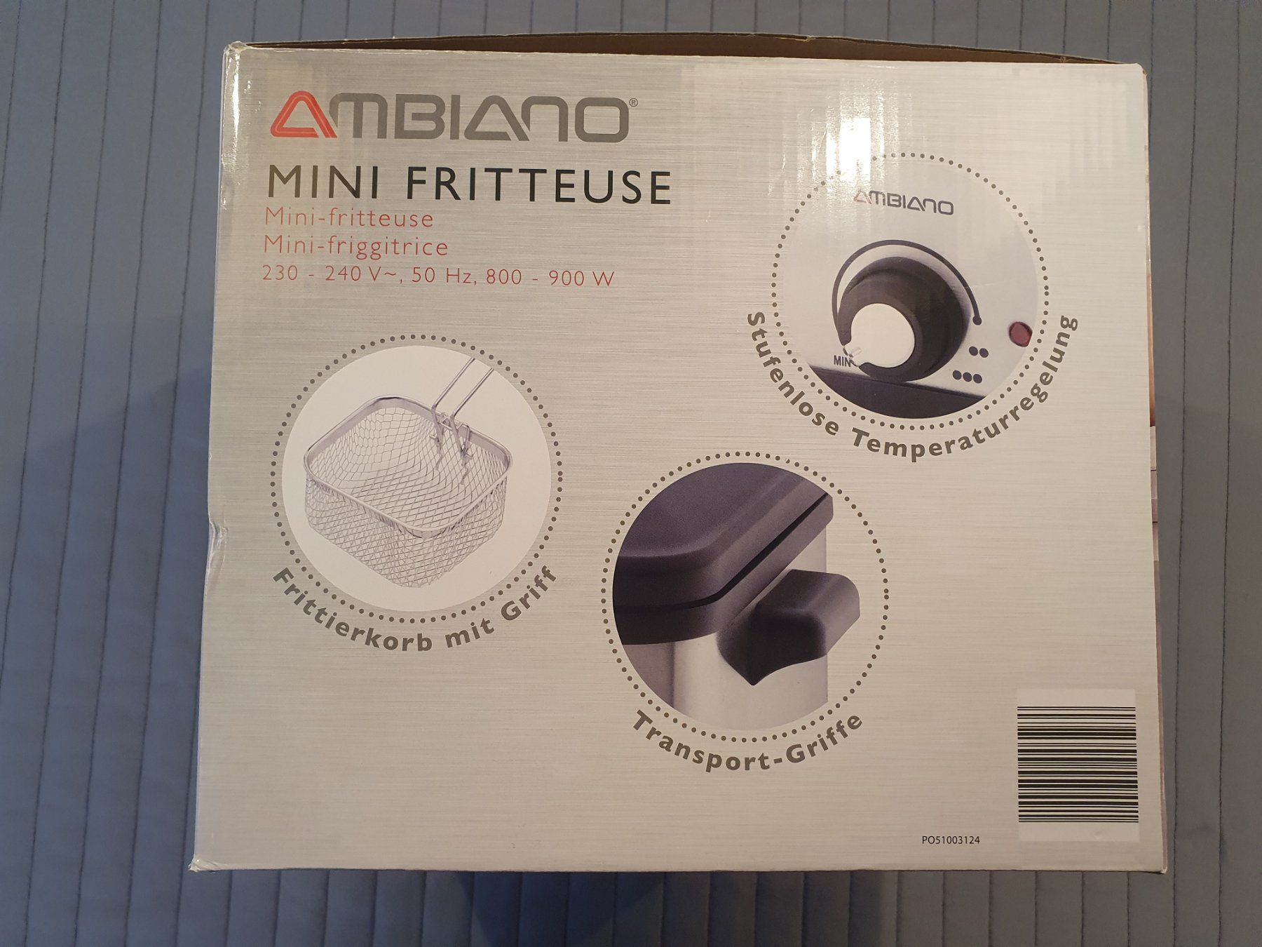 Ambiano Elettrodomestici da cucina: Mini Fritteuse – Usato da Volketswil venduto da gloriamundi 2