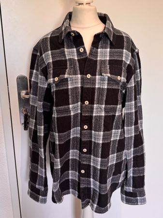 Herren Hemd Flanell Gr. M Karo WE Fashion