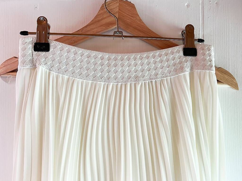 Gonne: Jupe blanche longue plissée - taille S – Usato da Mauraz venduto da rac_x7sg 2
