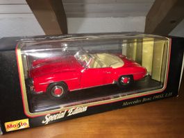 Mercedes Benz 190 SL 1/18 no Minichamps