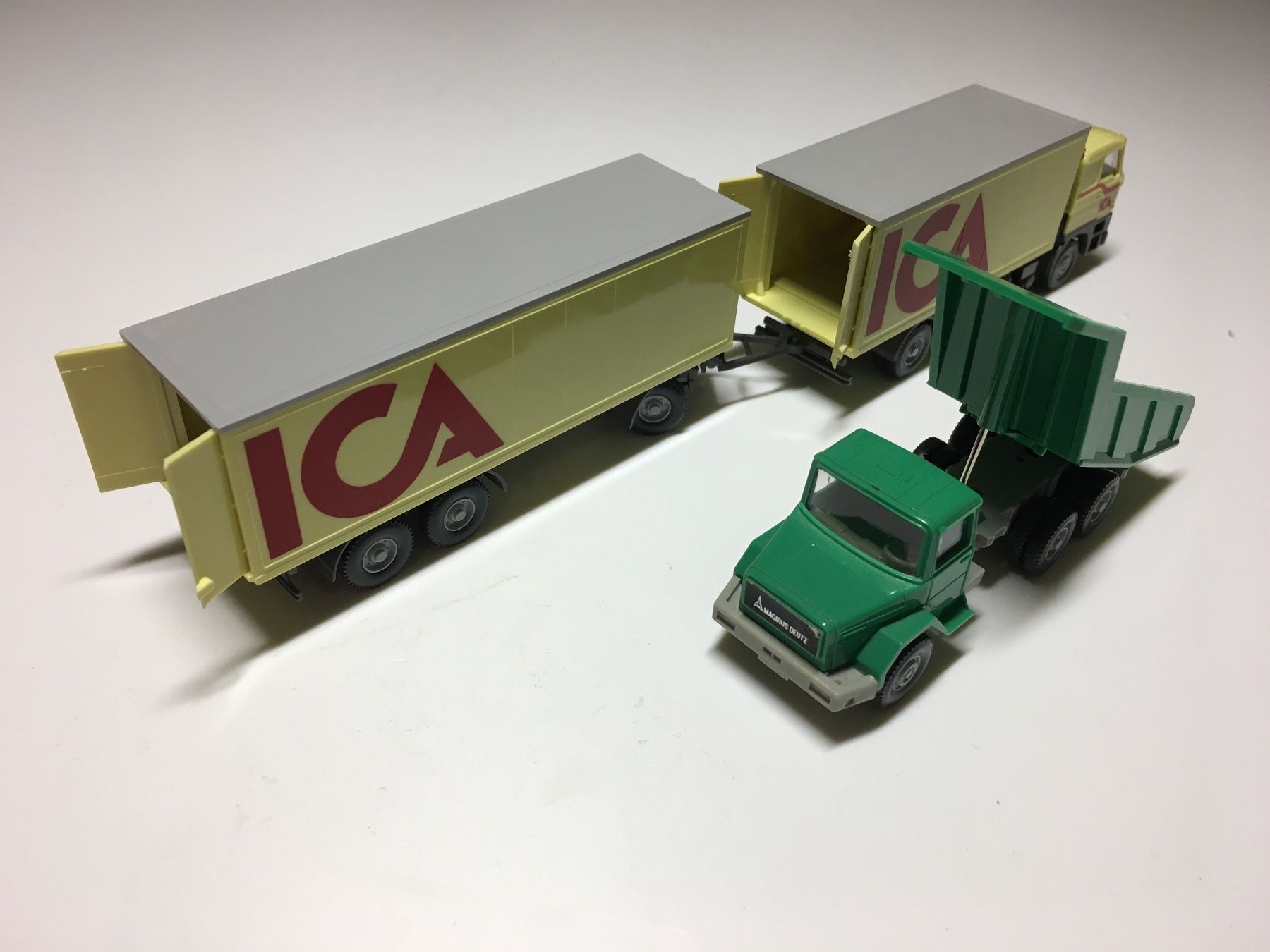 Modellbausätze & Standmodelle: Modell LKW 2 Stk. Massstab 1 / 87 HO – Gebraucht aus Luzern von FRT93 2