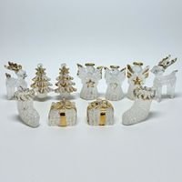 8 décorations de Noël en verre KURT ADLER
