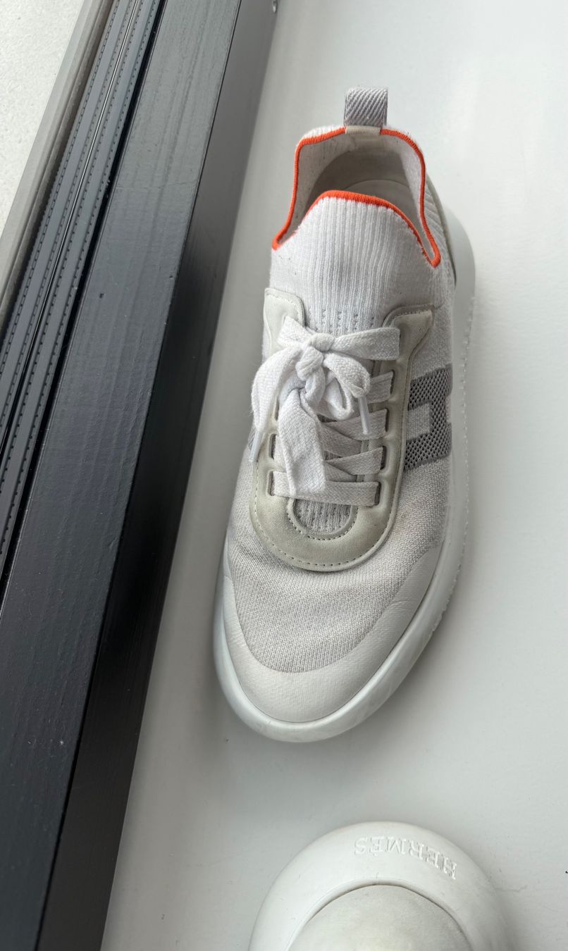 Hermès Scarpe da donna: Hermès Sneakers White Size 37.5 + Dustbag – Usato da Zug venduto da Beolingus22 7