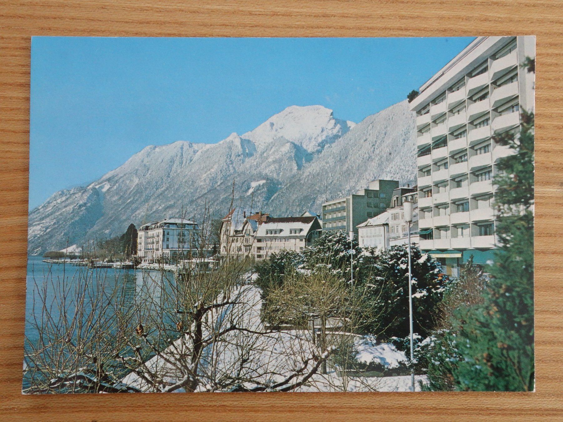 Cartoline postali: BRUNNEN - Winter - ca. 1960 – Usato da Ibach venduto da Ibanto