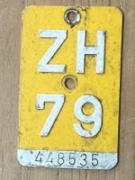 ZH 79 - TÖFFLINUMMER - MOFASCHILD - PLAQUE DE MOFA - ZH 79