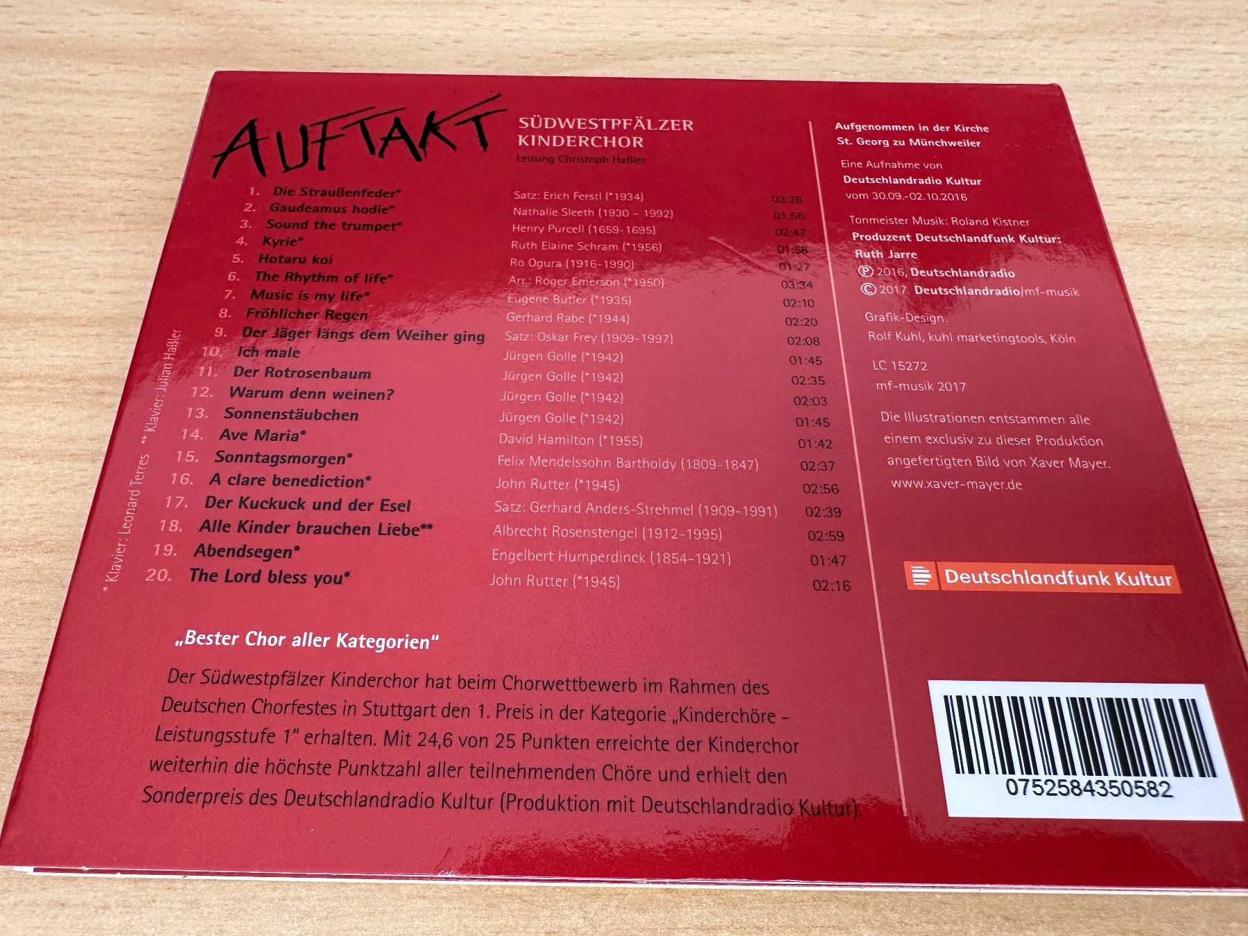 CD: Südwestpfälzer Kinderchor - Auftakt – Usato da Rikon im Tösstal venduto da Alpenmutz 1