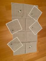 Tischdecke aus Leinen reine Handarbeit