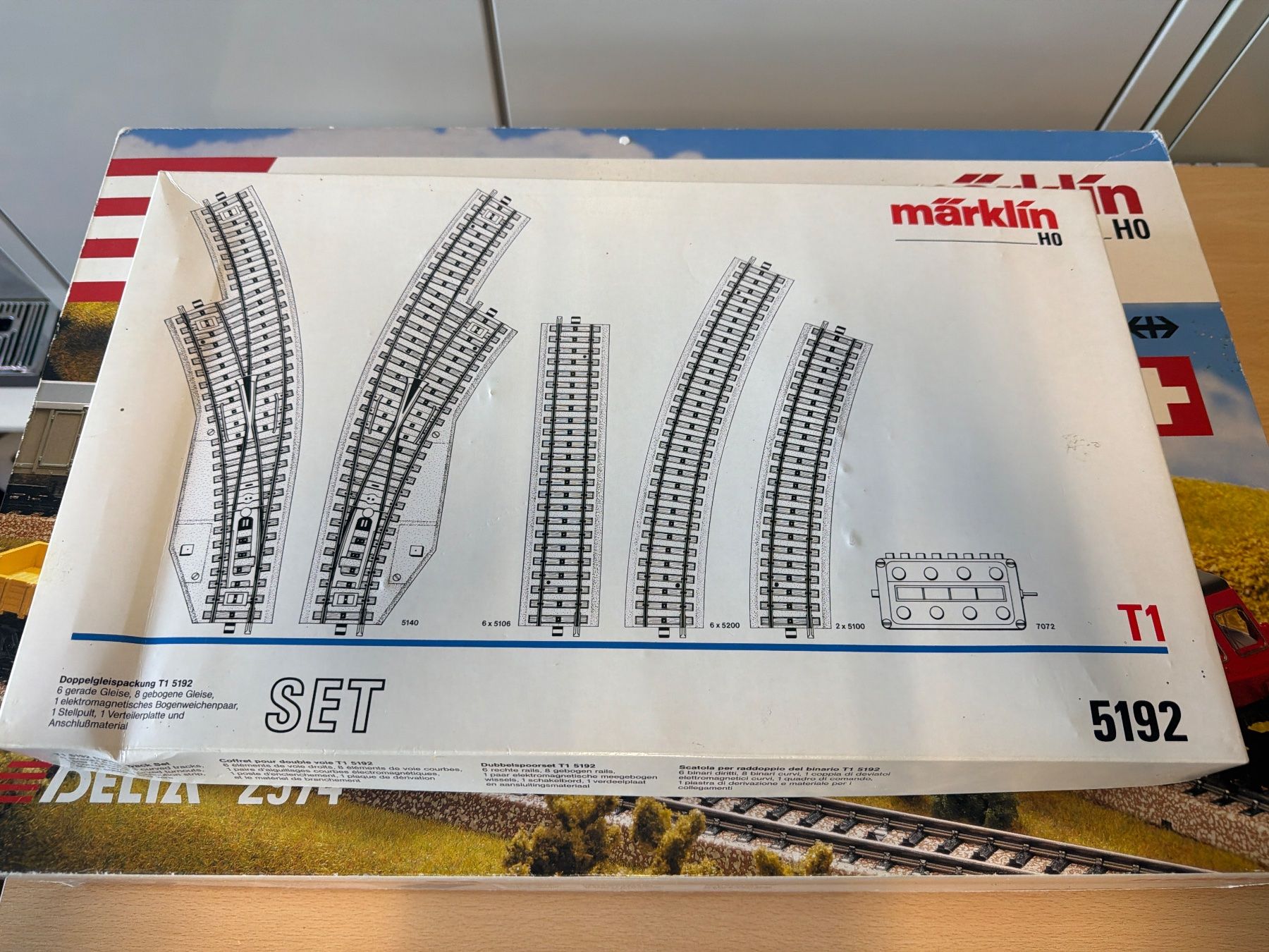 Märklin Modellini di ferrovie: Märklin Delta Startset 2974 SBB gebraucht</div> – Nuovo (secondo la descrizione) da St. Gallen venduto da ima_h6l9 2