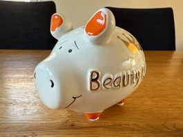 Tolle Sparschwein Dose " Beauty Queen " Spardose