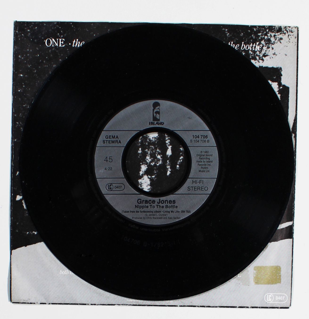 Dischi in vinile: 7" GRACE JONES - THE APPLE STRETCHING 1982 – Usato da Brüttisellen venduto da Collector-Corner 3