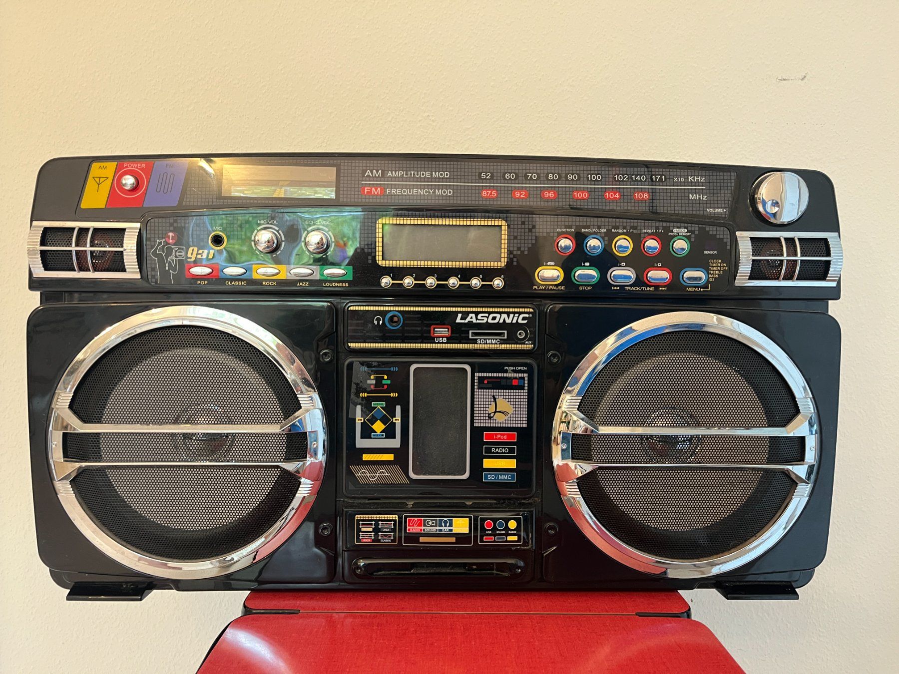 Casse acustiche: Lasonic i-931 Ghettblaster im Retro-Design – Usato da Zürich venduto da anna_2000