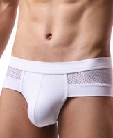 Herren Short Trunk Unterwäsche Weiss Atmungsaktiv Sommer