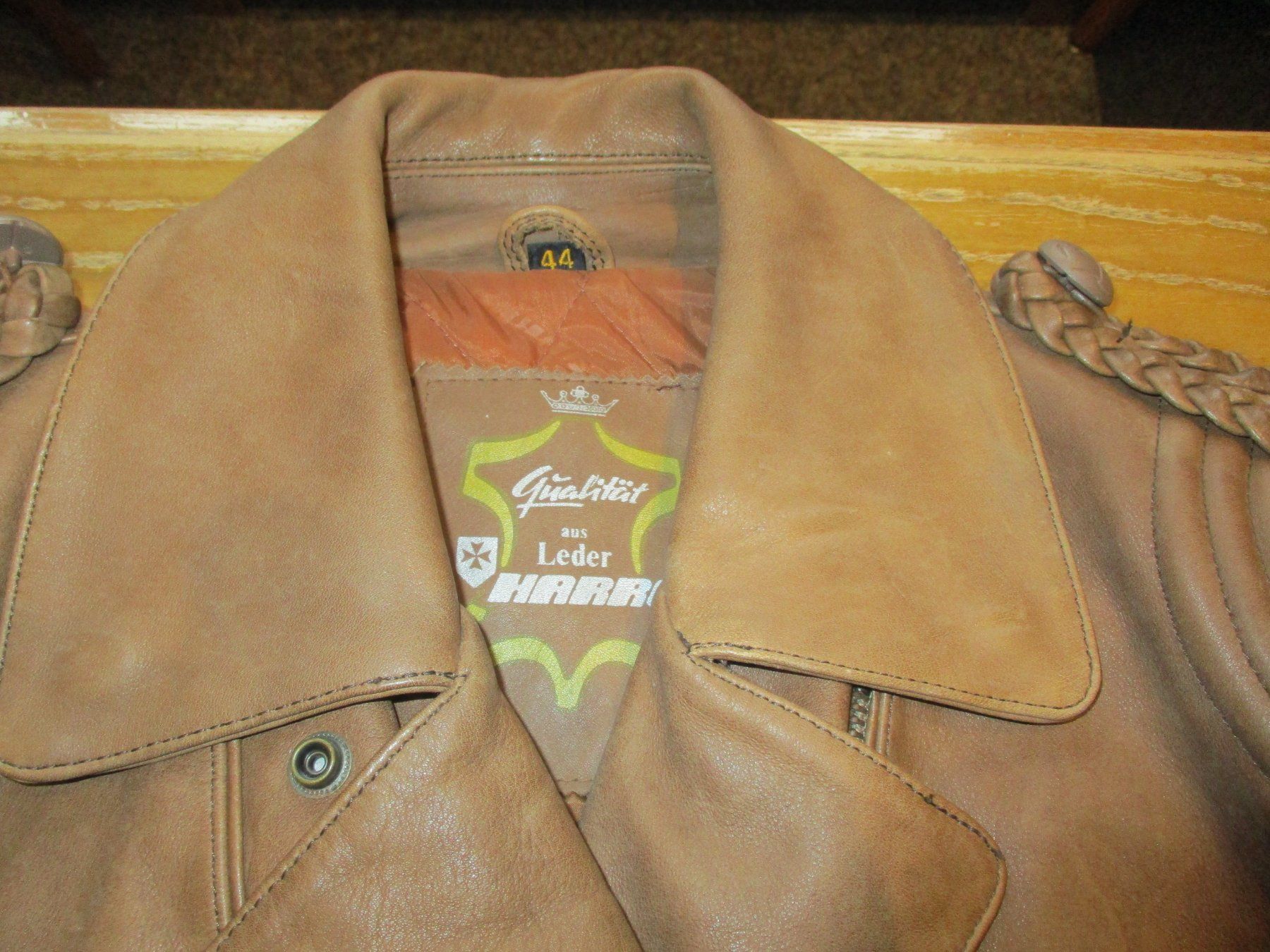 Giacche: HARRO MOTORRAD LEDERJACKE OLD STYLE DAMEN – Usato da Weissbad venduto da Usw63 2