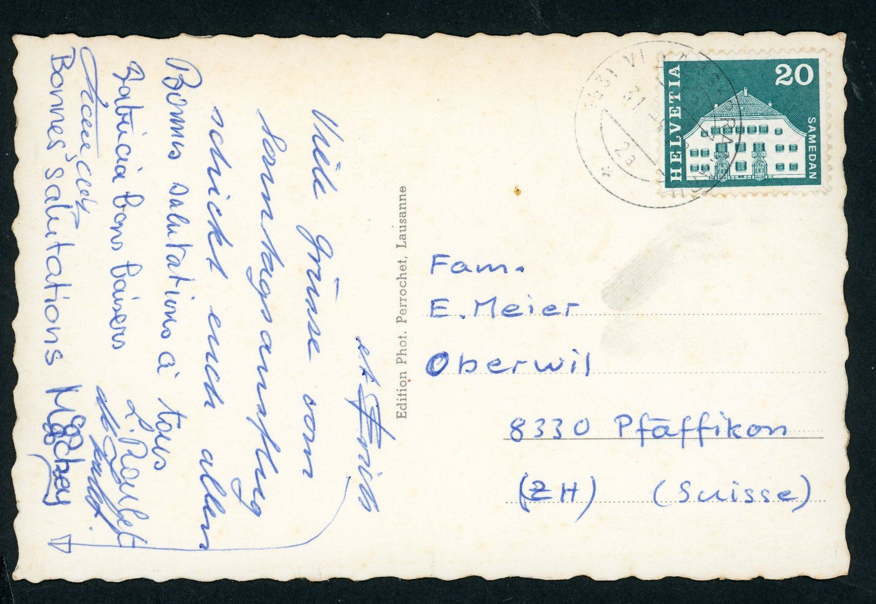 Cartoline postali: Villars-Bramard, gebraucht, Top! – Usato da Opfikon venduto da webstar30 1
