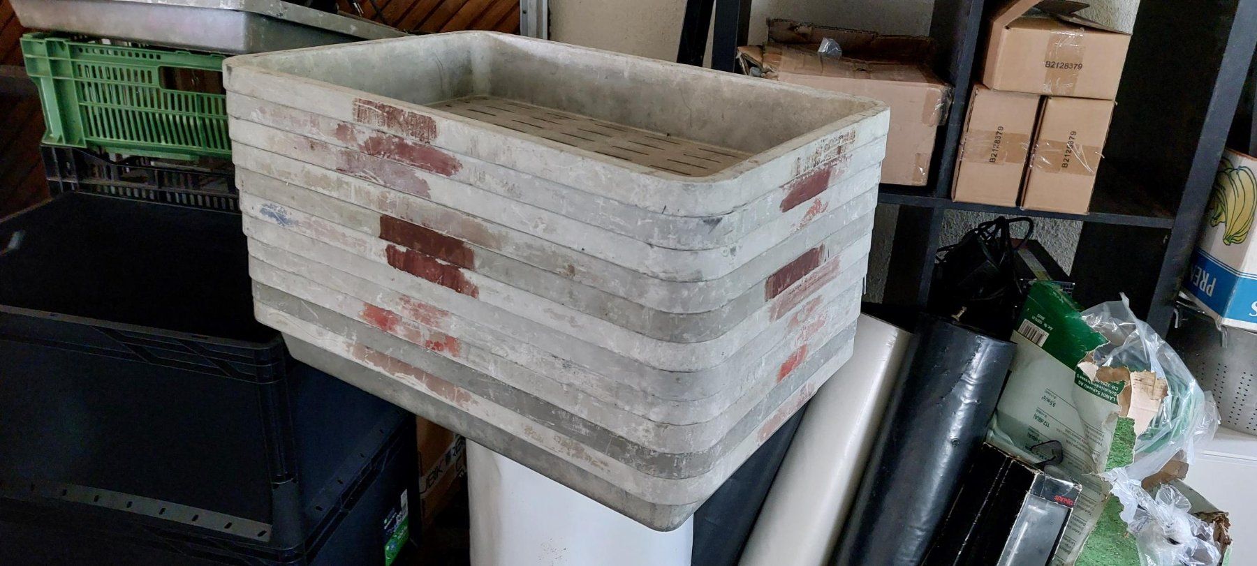 Contenitori & Simili: Schalen Hartplastik 60 x 40 cm. ( Preis für 11 Stück ) – Usato da Horw venduto da Zentral50 2